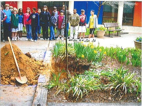 In April 2009, a time capsule was supposed to be dug up at Terra Centre Elementary School so the shovels came out but in the end, no capsule could be found.
