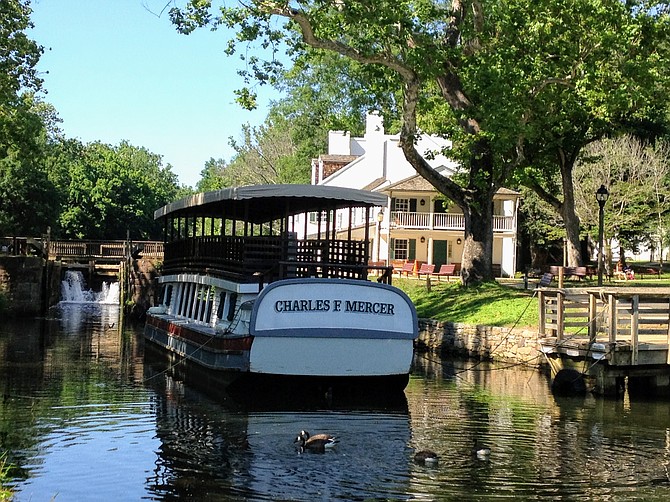The Charles Mercer Canal Boat in 2013; the boat will return to offering rides this Spring, according to the C&O Canal Trust.