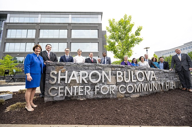 Sharon Bulova Center for Community Health, honors Sharon Bulova, former chairman and long-time member of the Fairfax County Board of Supervisors.