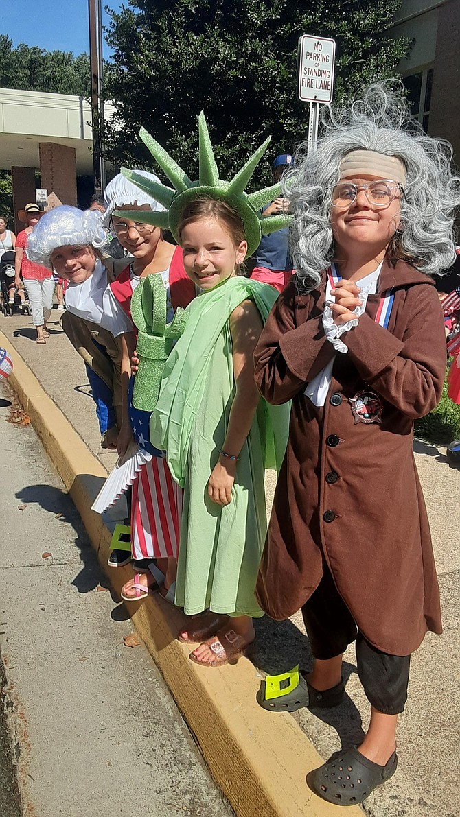 Parade includes history lesson