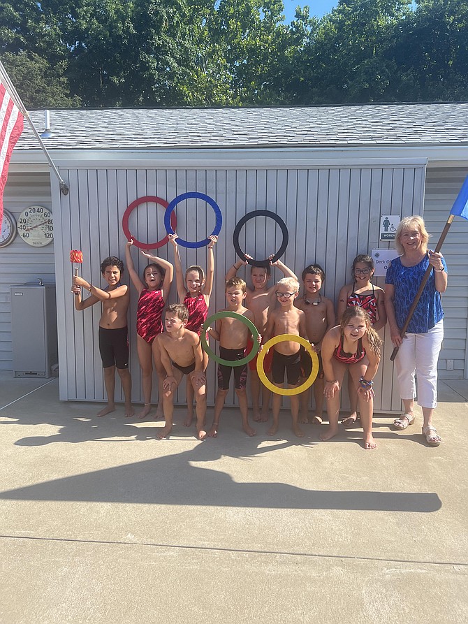 It is the Herndon Olympics for swimmers in the 2022 Herndon Swim League.