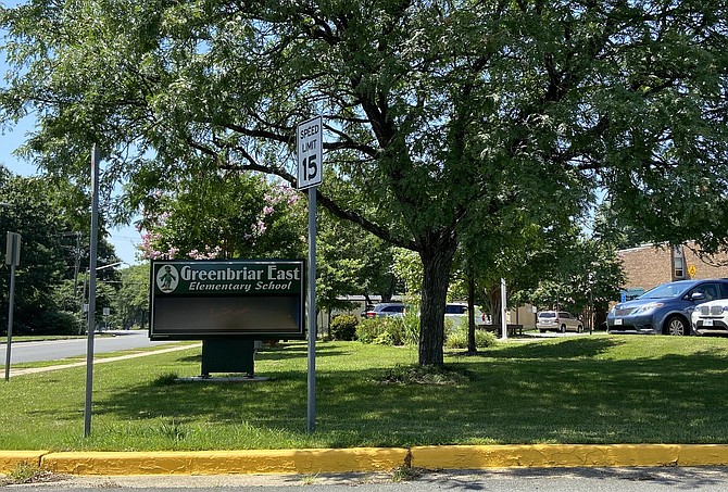 Greenbriar East Elementary School in Chantilly.