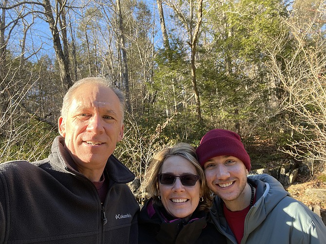 Pat and Kathy Lynch with their son, Jasper Aaron Lynch.