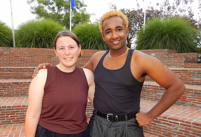 Chantilly High grads Maggie Shircliff and Amro Ibrahim are in City of Fairfax Theatre Co.’s “Macbeth.”