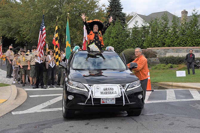 Parade Grand Marshall from last year