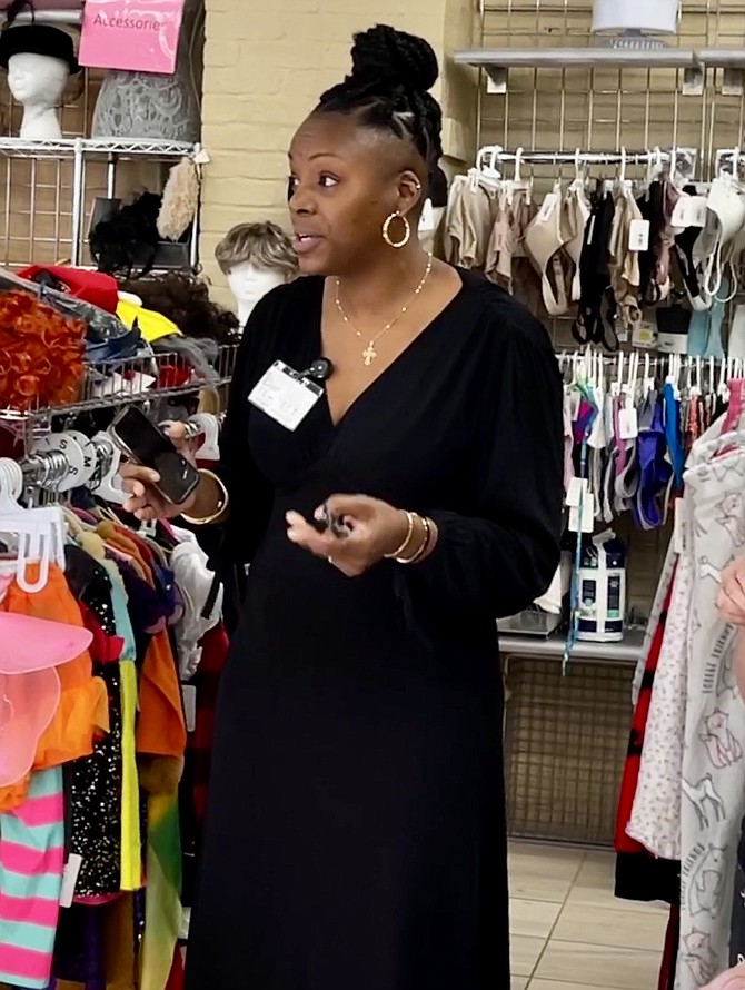 Tempestt Ware Harmon, general manager of The Closet of Greater Herndon, Inc.