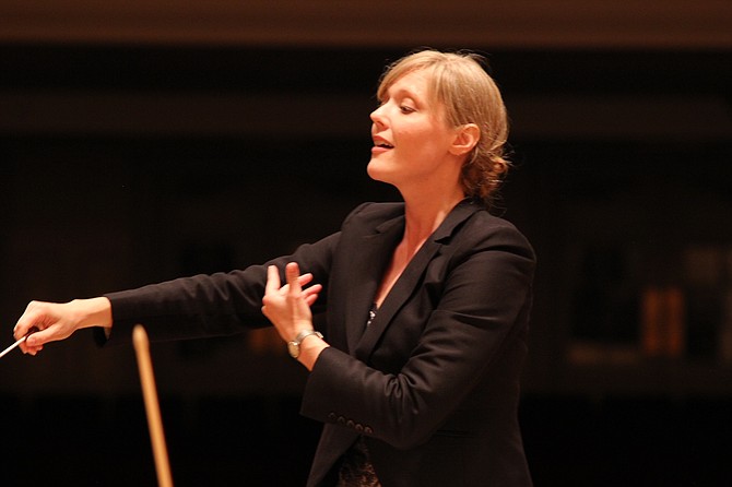 Ingrid Lestrud will conduct an Encore Chorales Concert Performance on Dec. 15 at the George Washington Masonic National Memorial.