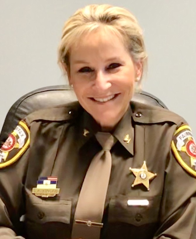 Sheriff Stacey Kincaid, the first and only female sheriff in Fairfax County’s 281 year history