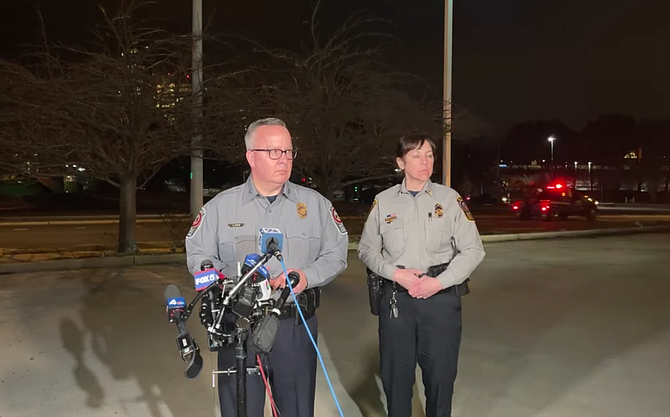 Chief Kevin Davis provides an update after two officers from the FCPD Tysons Urban Team shot and killed a shoplifting suspect.