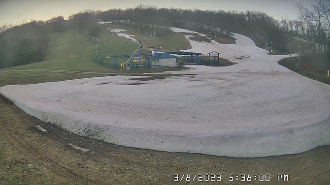 Liberty Mountain Resort, once called Ski Liberty, is suffering from the lack of snow.