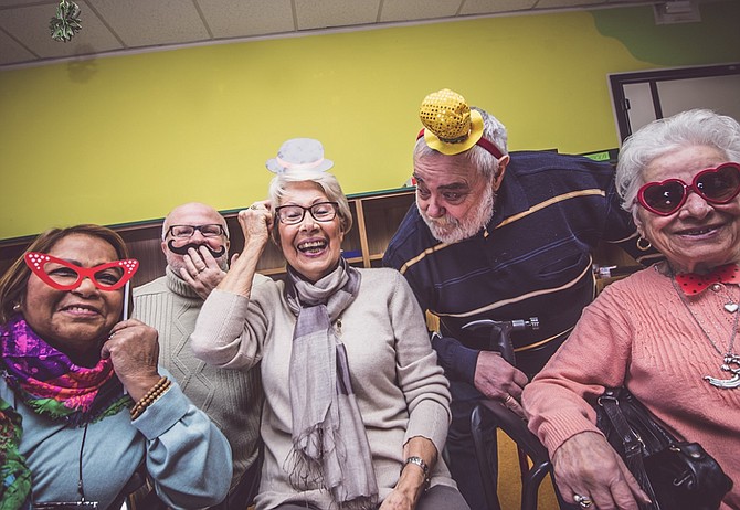 The newly revamped program for seniors includes sports activities and games.
Photo courtesy of the Montgomery County Recreation