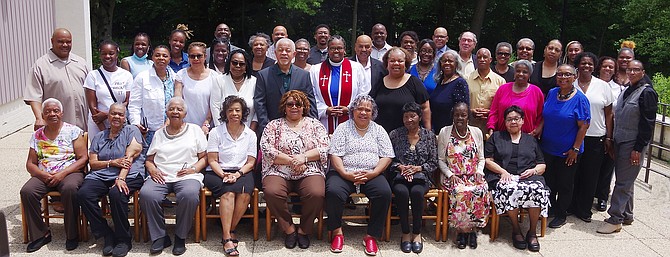 Congregation of Scotland AME Zion Church, gathered to hear the amazing news that pre-construction planning is underway.  https://scotlandamezion.org/donate/