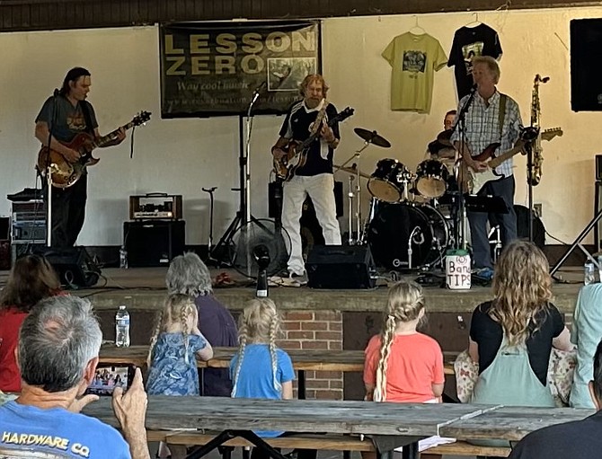 Lesson Zero performs July 30 in the Fort Hunt Park Sunday Concert Series.
