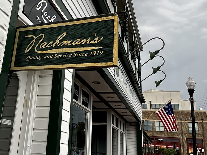 Nachman’s on Lynn Street in the Herndon Historic District