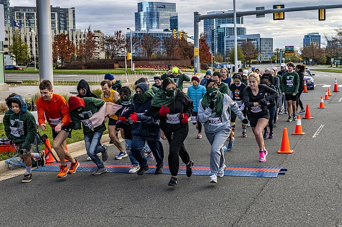 The 5th annual Tysons 5k Turkey Trot will be held Nov. 12 at 1775 Tysons Blvd.