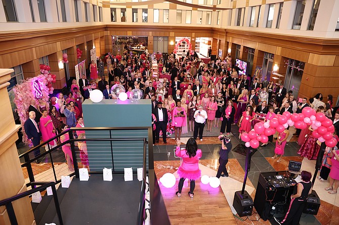 Hundreds attend the inaugural Pink Gala Oct. 20 at the ALX Community Atrium.