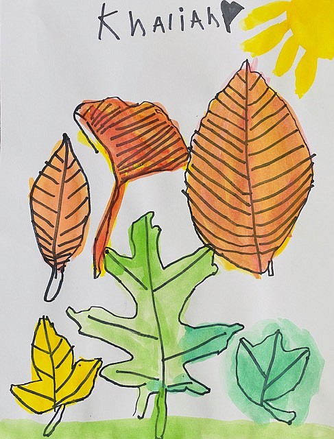 Cole Salerno, 7, 1st Grade, Alexandria, Watercolor, Naomi L. Brooks