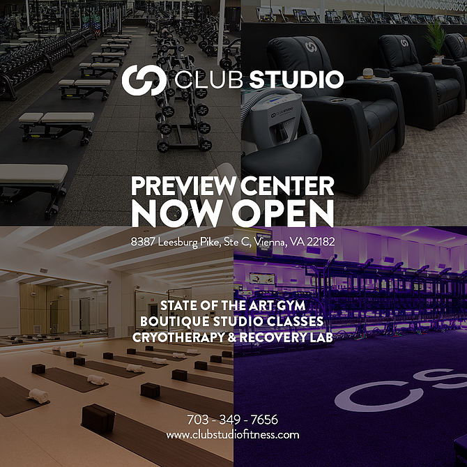 Club Studio features five different boutique studio rooms.