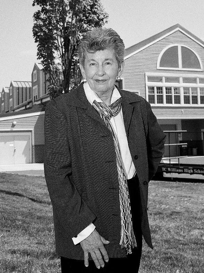 Lou Cook, former chair of the Alexandria School Board, died March 8 at the age of 89.