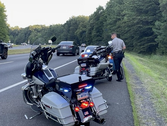 In 2023, FCPD motors and patrol officers participated in a High Visibility Enforcement to slow down drivers and not have them drive distracted.