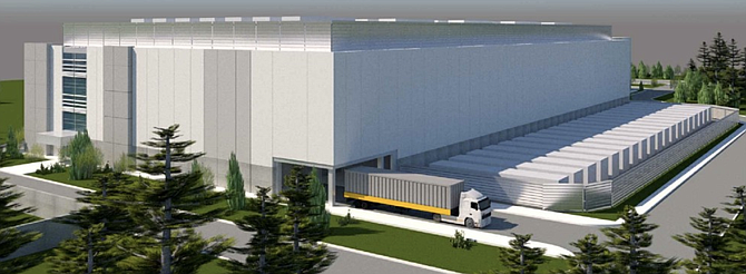 Illustration of the data center in Chantilly to be developed by real estate investment firm Penzance.
