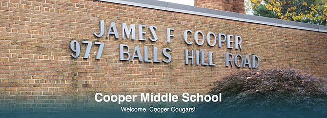 Cooper Middle School in McLean, a Fairfax County Public School