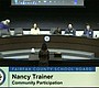 In 2024, Nancy Trainer testifies during the Fairfax …
