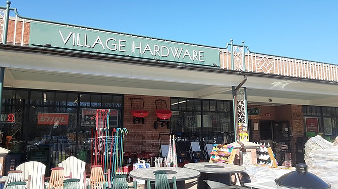 The Village Hardware changed hands a few years ago and continues to thrive and serve the community.