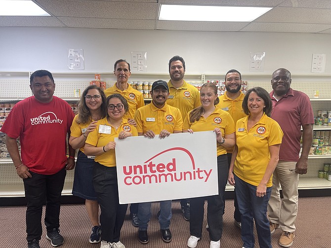 On June 7, Fairfax County Supervisor Dan Stork (D) and his team stocked shelves and unboxed items, assisted clients, and had fun at United Community's food bank for their spring volunteer day. Do you want to volunteer, too? Visit https://www.unitedcommunity.org/volunteer/ for volunteer opportunities.