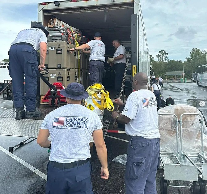 Last week, the VA-TF1 team loaded up the trucks to head south.