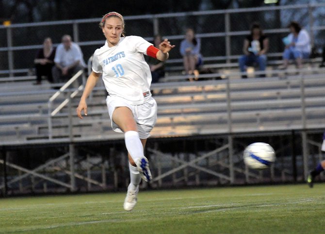 Senior captain Isabel Arnold is a returning first-team all-National District performer for Yorktown.