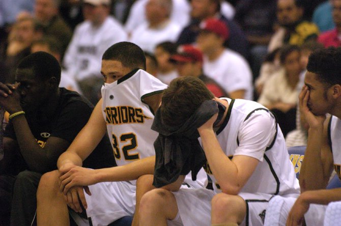 The Wakefield boys’ basketball team lost to Henrico on March 8 in the 5A state semifinals at Robinson Secondary School.