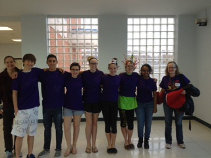 The Seeing is Believing Division III Team members include: Andrew Hurd, Moises Romero, Nina Shute, Annelieske Sanders, Maddie Finn, Maura Finn and Bersabeh Yirdaw.