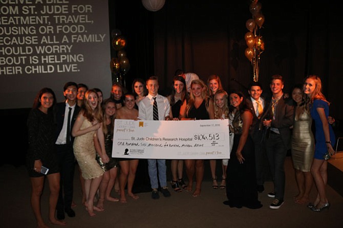 By raising $106,000, the Inaugural St. Jude Parent/Teen Golden Gala more than doubled its original goal of $50,000.
