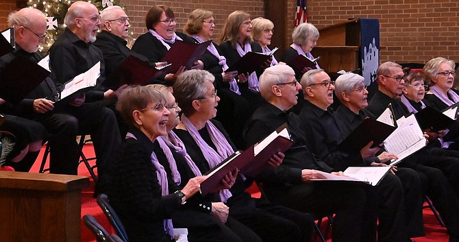 Encore Sentimental Journey Singers performed a concert in Fairfax, Virginia. The Sentimental Journey Singers program is a chorus for those who have been diagnosed with early or beginning moderate Alzheimer’s and other memory impairments.