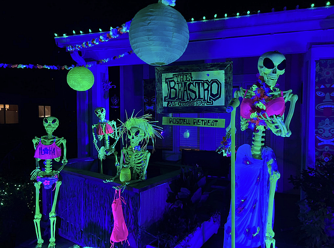 The Historic Herndon Halloween House, at 610 Spring Street, Herndon, is celebrating its 20th year with "Space Aliens."