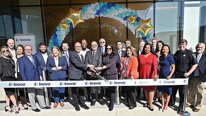 Local officials, community members, Inova team members and leaders celebrated a ribbon cutting for the Inova Health Center – Oakville Oct. 31. The facility officially opened Nov. 6.