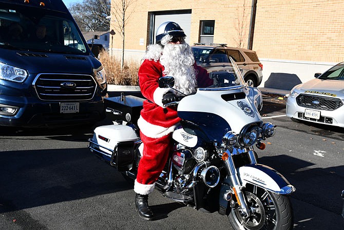 The Vienna Police Santa’s Ride 2024 takes place on Tuesday, Dec. 10, 2024 in Vienna.