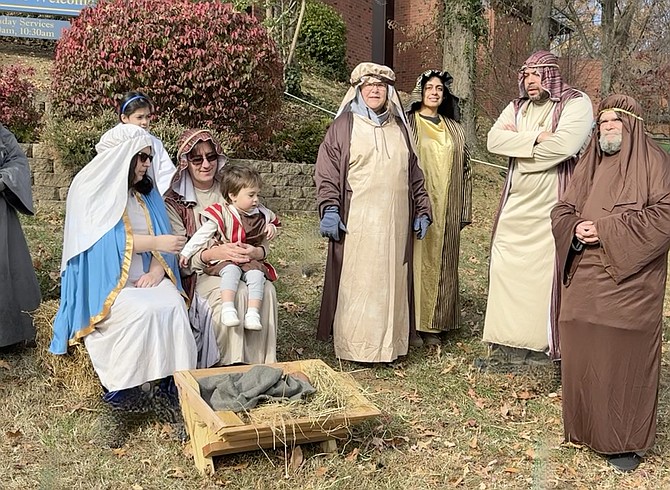 St. Christopher Episcopal Church’s live nativity scene is a holiday staple in Springfield