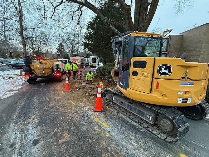 Never underestimate the vehicle response by Fairfax Water.