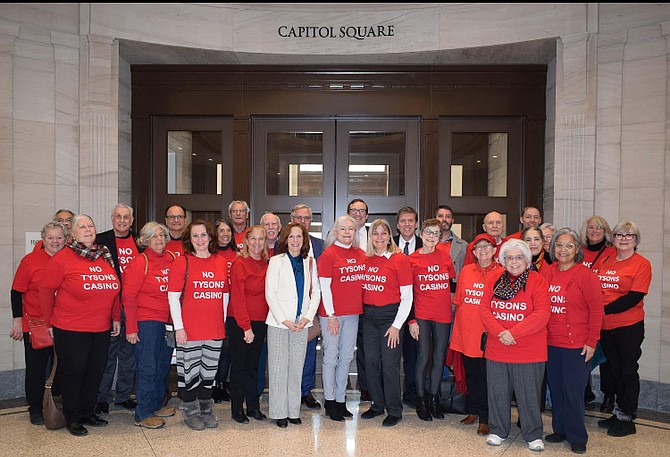 Members of the No Fairfax Coalition traveled multiple times to Richmond, a two-and-a-half-hour trip each way, to inform legislators of their position and why.