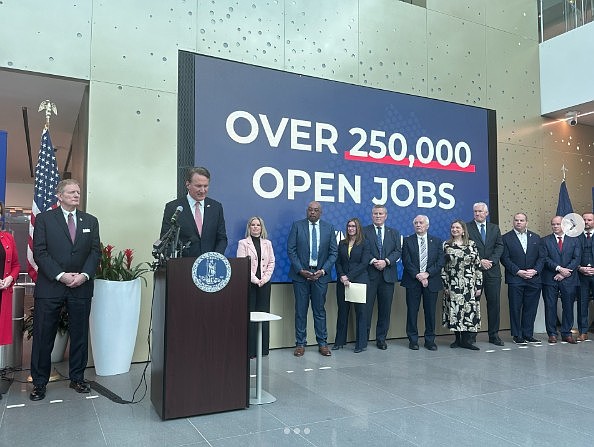 Governor Youngkin launches a jobs initiative.