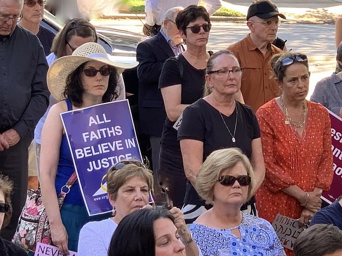 Virginia Interfaith Center for Public Policy members advocating for immigrant safety