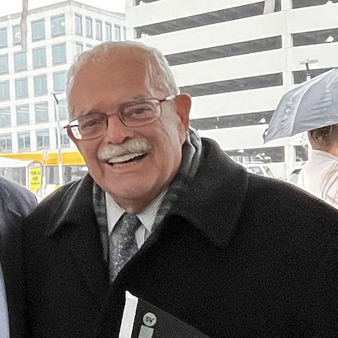 Congressman Gerry Connolly (D-VA-11) at the ribbon cutting for Silver Line Metro at Innovation Center (Nov. 15, 2022). Connolly died Wednesday morning, May 21, 2025, at the age of 75.
