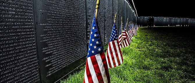 The Wall That Heals, a three-quarters size replica of the Vietnam Memorial Wall, will be on display at the George Washington Masonic National Memorial June 12-15.