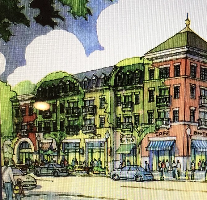 Rendering of the doomed project.