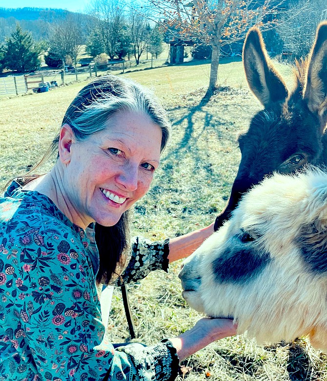Author Jane Harrington, former Alexandria resident, at home in Appalachia