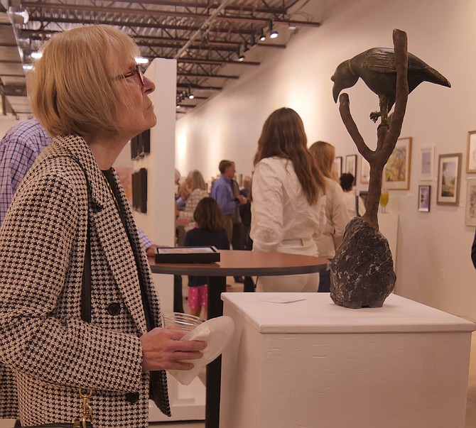 McLean Art Society reception October 10 celebrates opening of first gallery after 70 years.