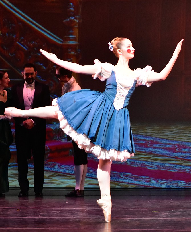 Gwyneth Moon as the Ballerina Doll in last year’s “Nutcracker.”