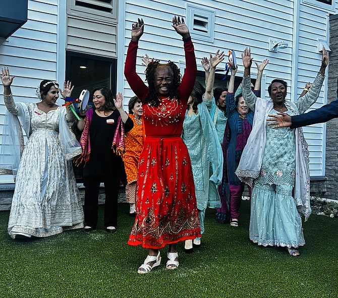 Dancers enjoy the 3rd annual Bollywood Extravaganza Oct. 15 at Brightview Senior Living.